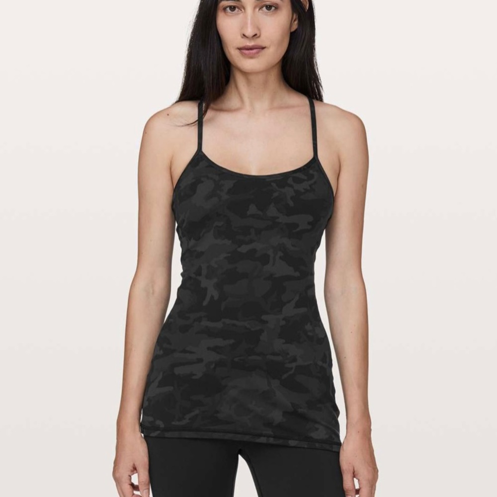 Lululemon Power Y Camo Tank Top
